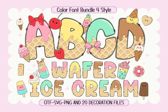 Download Wafer Ice Cream - Ice cream Collection