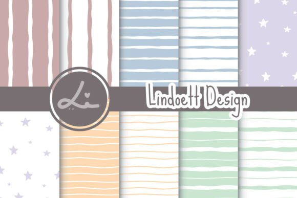 Download Seamless Cute Digital Paper Bundle - Cute digital paper Collection