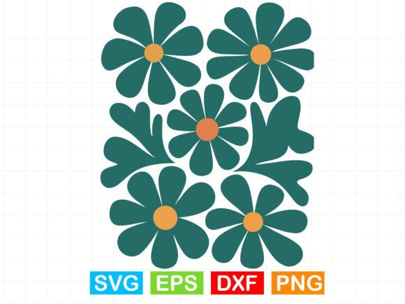 Download Boho Flowers Design SVG Vector - Flower Collection