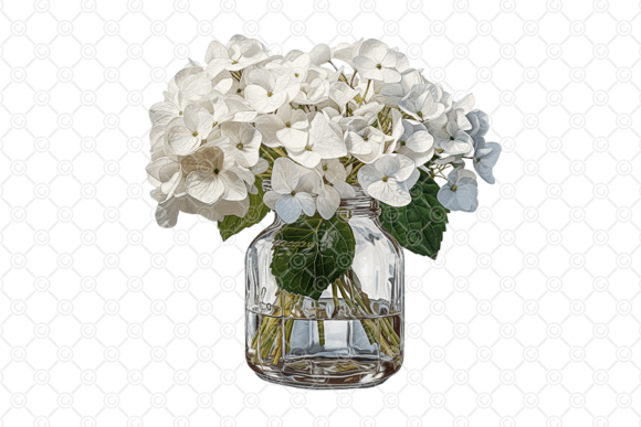 Download Flower PNG, White Hydrangea PNG, 020 - Flower Collection