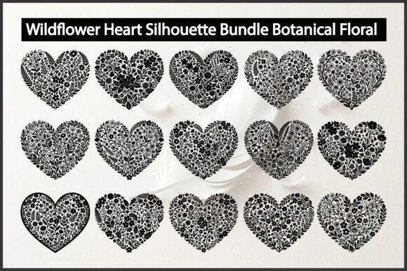 Download Wildflower Heart Botanical Floral - Flower Collection