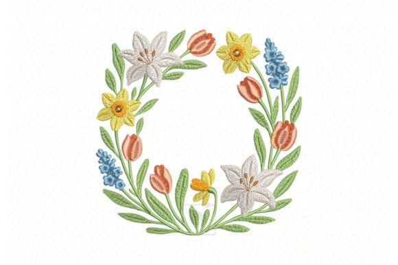 Download Easter Flowers Wreath - Flower Collection