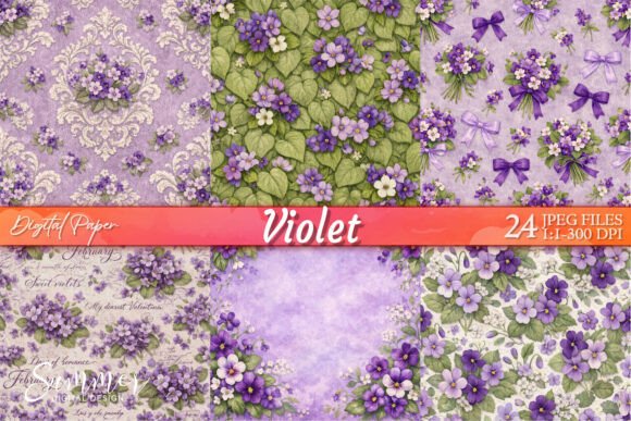 Download February Birth Flower Violet Paper - Flower Collection